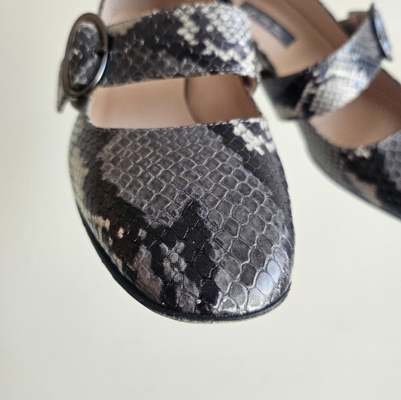 SJP tartt Snake Print Mary Janes - Picture 4 of 6